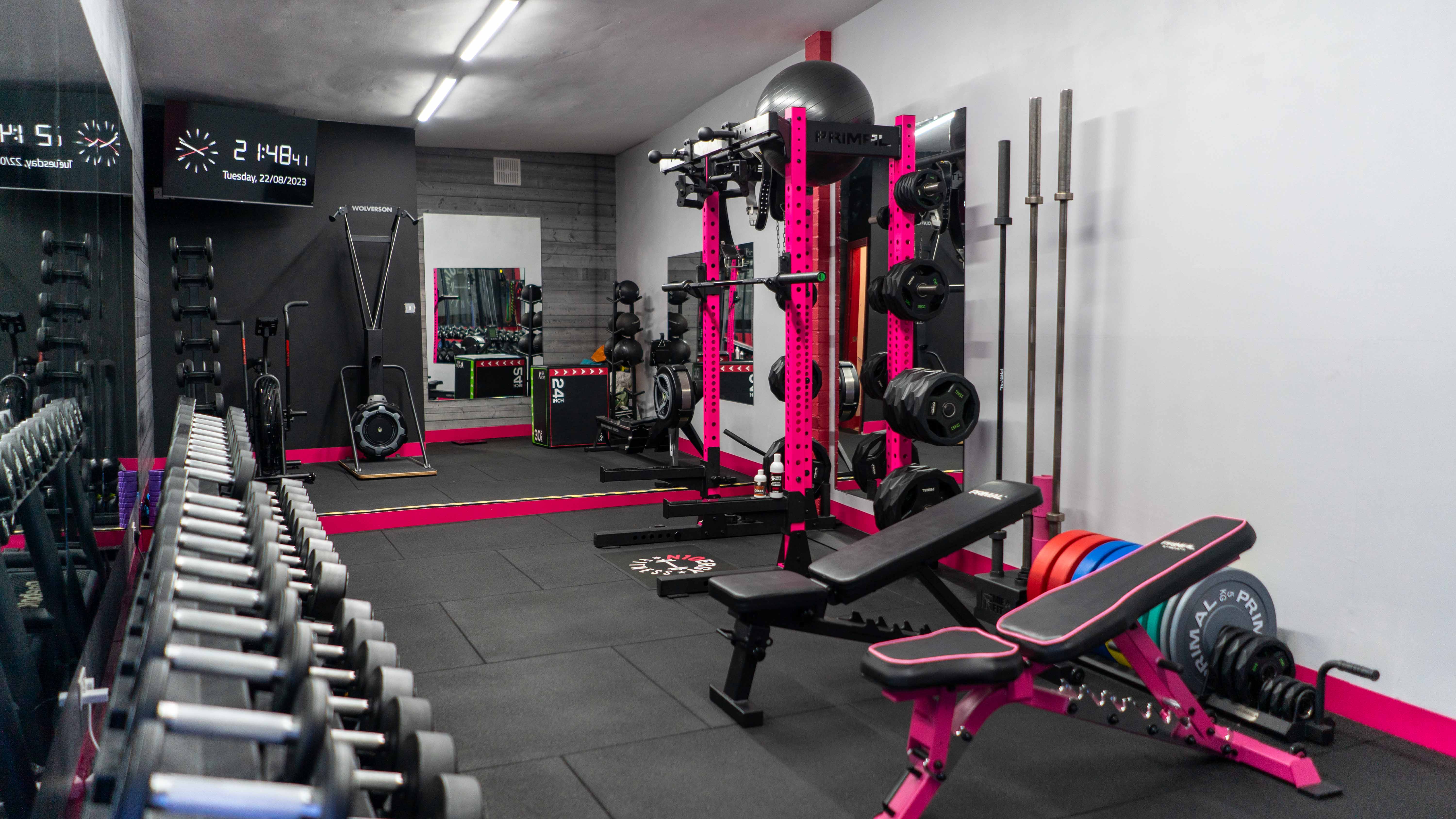 Inside the N10ergy private fitness studio